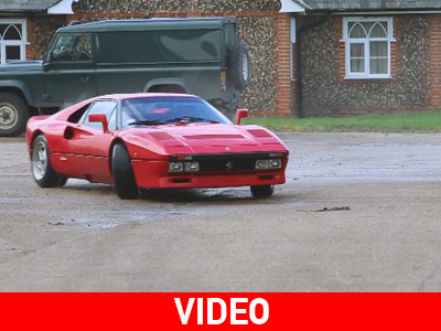 Πήγαινε τέρμα γκάζι με Ferrari ανάμεσα σε σπίτια…